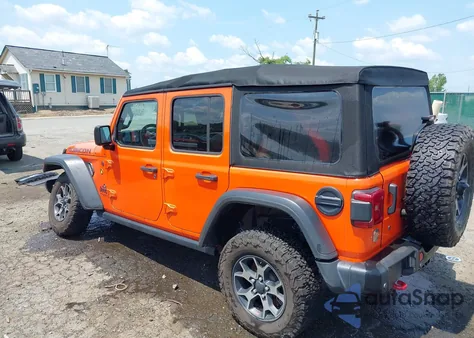 2018 Jeep Wrangler Unlimited Rubicon 4X4 z USA, uszkodzony, nr VIN 1C4HJXFG8JW170506
